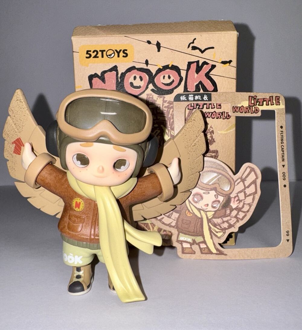 Nook Little World Series Flying Captain Confirmed Style Figurine US Seller